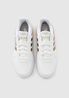 adidas Hoops 3.0 Beyaz Kadın Basketbol Ayakkabısı HP7972