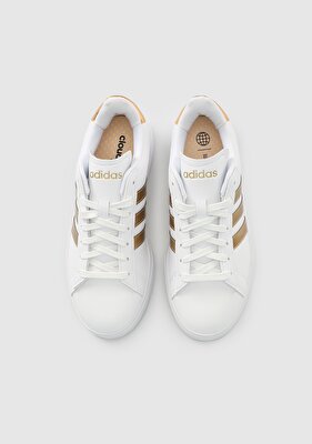 adidas Grand Court 2.0 Beyaz Kadın Tenis Ayakkabısı HP9417
