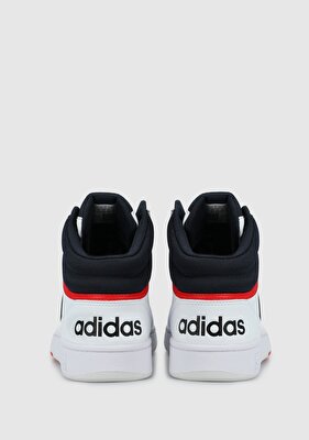 adidas Hoops 3.0 Mıd Beyaz Erkek Basketbol Ayakkabısı Gy5543