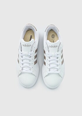 adidas Grand Court 2.0 Beyaz Kadın Tenis Ayakkabısı GW9215
