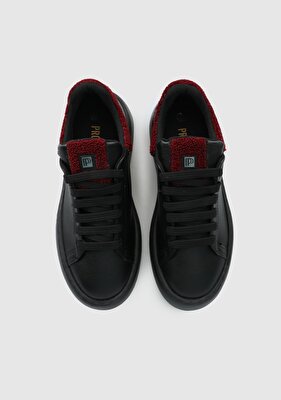Provoq Siyah Kadın Sneaker