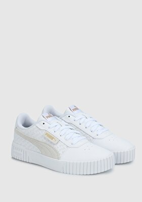 Puma Carina 2.0 Logobsession Beyaz Kadın Sneaker 39251801