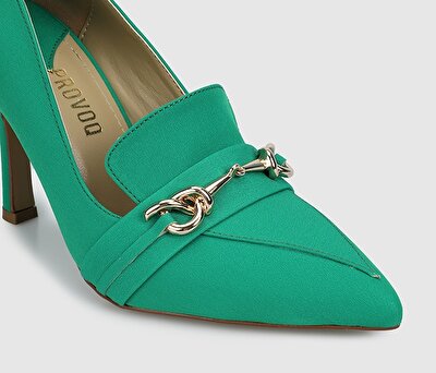 Provoq Yeşil Kadın Ayakkabı
