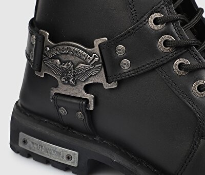 Harley Davidson Charles Siyah Erkek Deri Bot 025M100447 