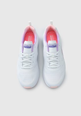 Skechers Wmlt Go Run Elevate - Double Time Beyaz Kadın Koşu Ayakkabısı 128334 WMLT