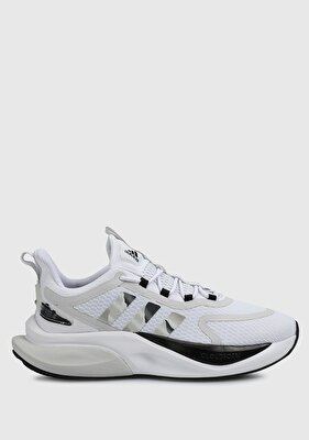 adidas Alphabounce + Erkek Beyaz Koşu Ayakkabısı Ig3585
