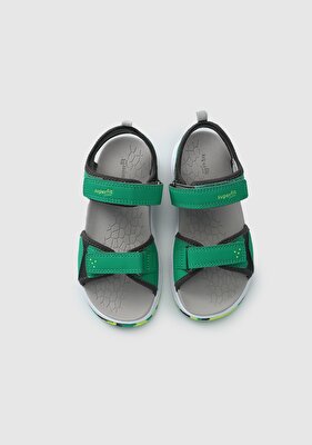 Superfit Yeşil Erkek Çocuk Düz Sandalet