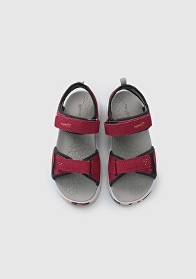 Superfit Kırmızı Kız Çocuk Düz Sandalet