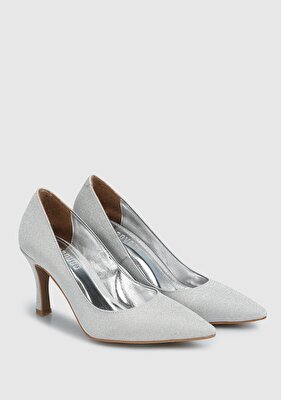 Provoq Gümüş Kadın Ayakkabı