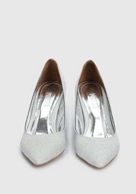 Provoq Gümüş Kadın Ayakkabı