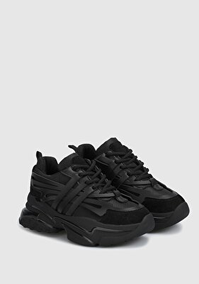 Provoq Siyah Kadın Sneaker