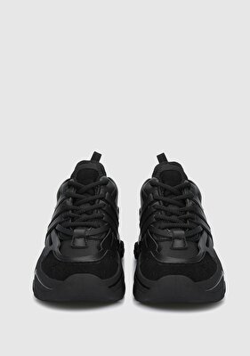 Provoq Siyah Kadın Sneaker