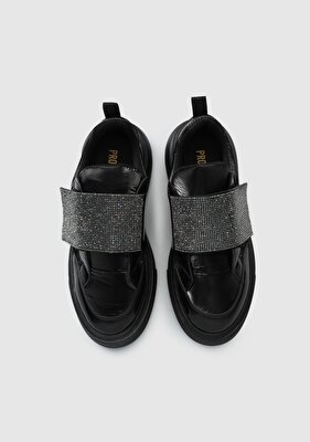 Provoq Siyah Kadın Sneaker