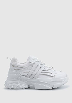 Provoq Beyaz Kadın Sneaker
