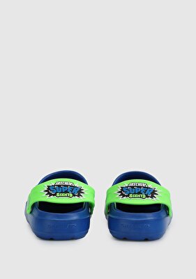 Skechers Mavi Erkek Çocuk Terlik 406628L Bllm Swifters - Smelly Monsters