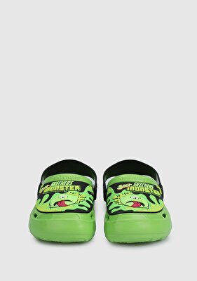 Skechers Yeşil Erkek Çocuk Terlik 406628L Lmbk Swifters - Smelly Monsters
