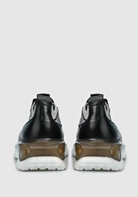 Provoq Gri Deri Erkek Sneaker