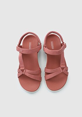 Skechers Dkmv Go Walk Flex Sandal - Sublime Pembe Kadın Spor Ayakkabısı 141451 DKMV