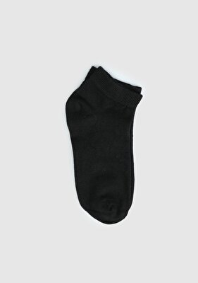 Provoq Siyah  Provoq 6756 Yarım Tekli Siyah Kadın Çorap