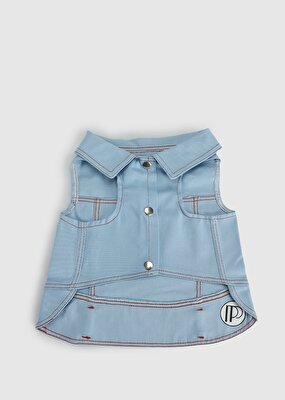 Provoq Mavi  Provoq K0033 Kostüm Denim Mavi