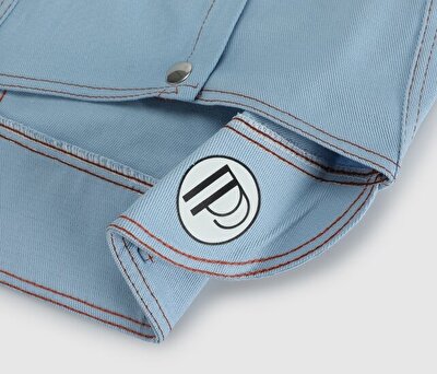 Provoq Mavi  Provoq K0033 Kostüm Denim Mavi