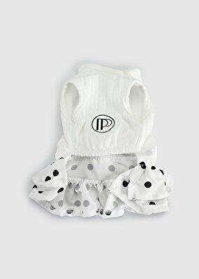 Provoq Siyah  Provoq K0055 Kostüm Puantiye-Kurdele