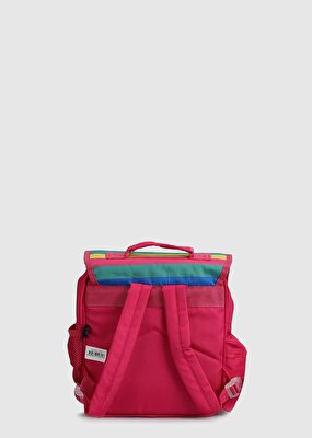 Gap Fuşya  GAP KIDS NO8V2 ÇOK RENKLİ SIRT ÇANTA