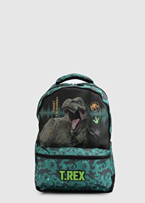 Jurassic World Siyah  JURASSIC WORLD 2621 JURASSIC WORLD OKUL ÇANTASI 
