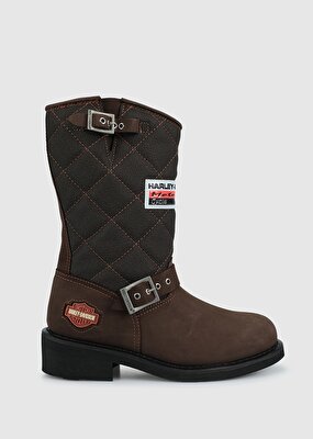 Harley Davidson Laconıa W Brown Nubuk Kahve Kadın Bot 