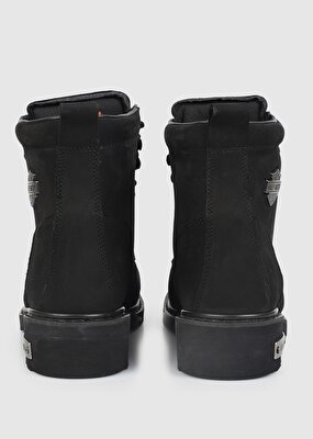 Harley Davidson Gibson Siyah Erkek Nubuk 025M100109