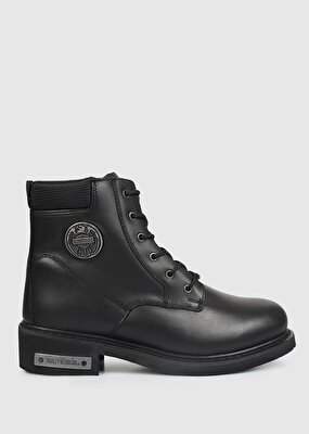 Harley Davidson Jim Siyah Yağlı Erkek Deri Bot 025M100128