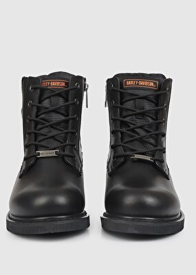 Harley Davidson Jim Siyah Yağlı Erkek Deri Bot 025M100128