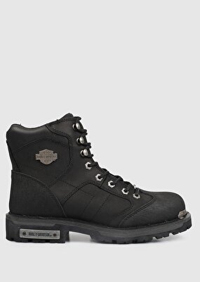 Harley Davidson Clemente Siyah Erkek Deri Bot 025M100530