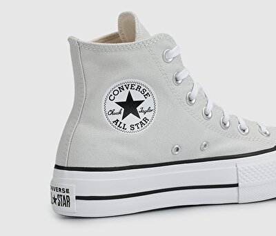 Converse Chuck Taylor All Star Lift HI Barely Gri Kadın Sneaker A08287C