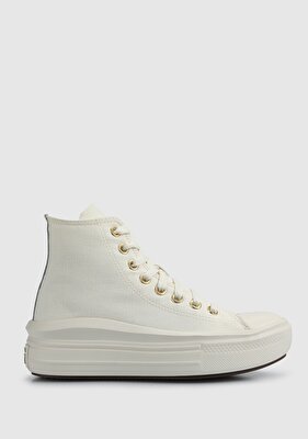 Converse Chuck Taylor All Star Move HI Krem Kadın Sneaker A08384C