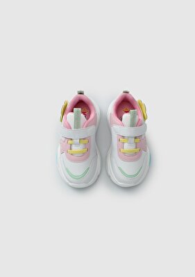 Kiddo Beyaz Kız Çocuk Sneaker