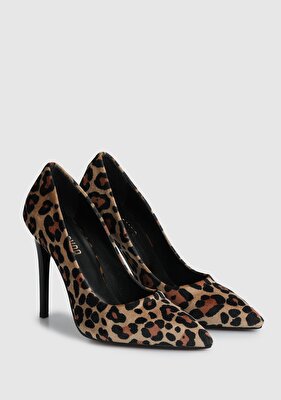 Provoq Leopar Kadın Stiletto