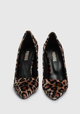 Provoq Leopar Kadın Stiletto
