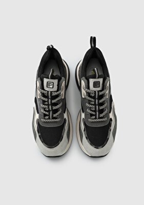 Provoq Siyah Kadın Sneaker