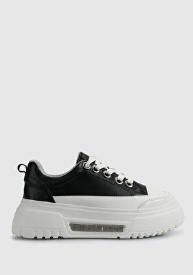 Provoq Siyah Kadın Sneaker