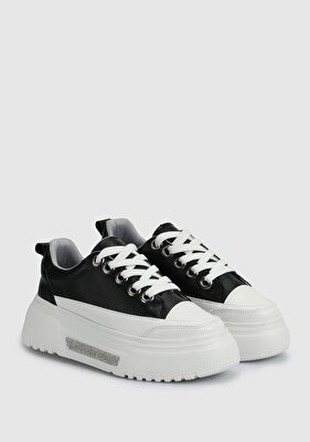 Provoq Siyah Kadın Sneaker
