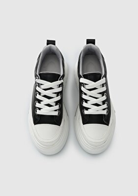 Provoq Siyah Kadın Sneaker