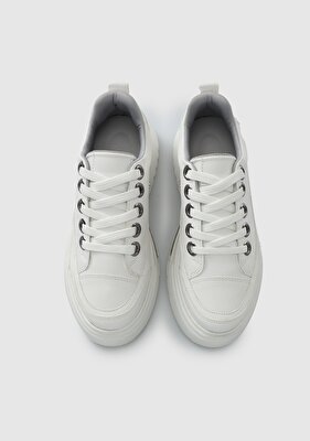Provoq Beyaz Kadın Sneaker