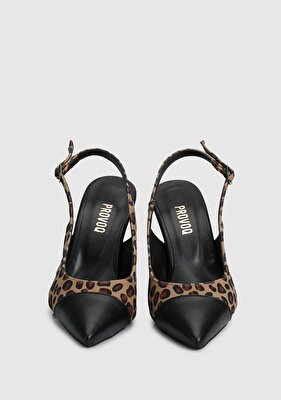 Provoq Leopar Kadın Stiletto