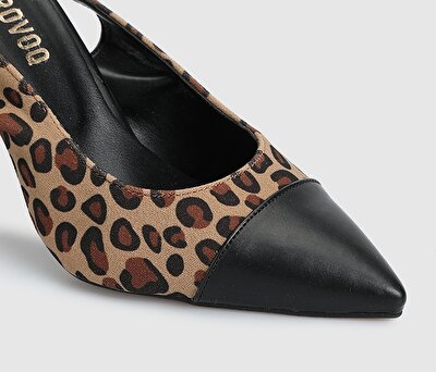 Provoq Leopar Kadın Stiletto