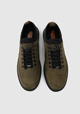 Dockers Haki Deri Erkek Sneaker