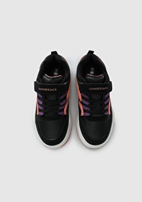Lumberjack Strike Siyah Kız Çocuk Sneaker