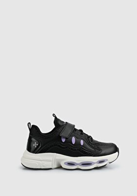 PEPINO Siyah Kız Çocuk Sneaker