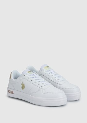 U.S. Polo Assn. Ellis Beyaz Kadın Sneaker