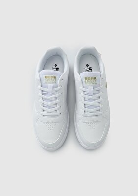 U.S. Polo Assn. Ellis Beyaz Kadın Sneaker